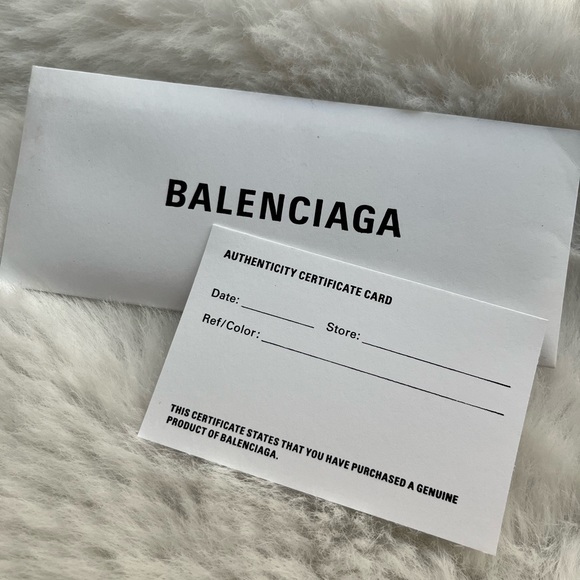Balenciaga Grey Zebra-print rectangle sunglasses - Picture 5 of 6